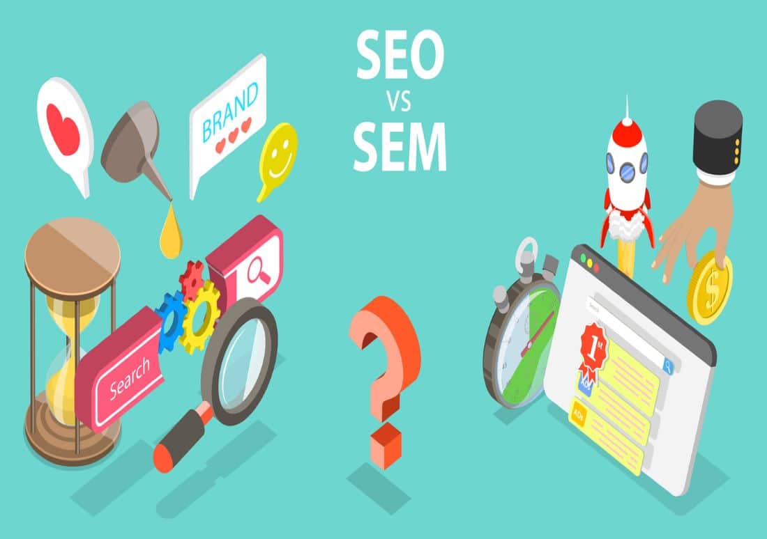 difference between seo & sem
